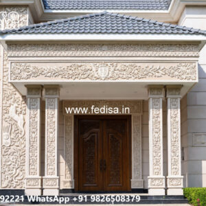 Classic Villa Design with Elegant Window Concepts No-5818