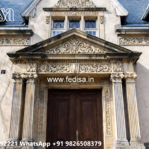 Luxury House Design with Elegant Home Entrance No-5939