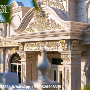 Luxury House Design with Elegant Front Yard Ideas No-5962