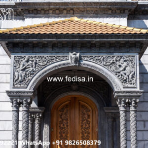 Classic House Design with Elegant Balcony Concepts No-6014
