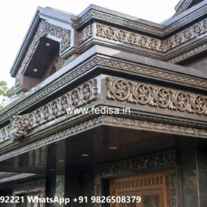 Classic House Design with Grand Entrance Ideas No-6026