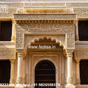 Classic House Design with Stylish Marble Flooring No-6057