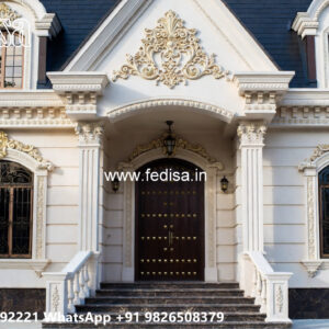 Classic House Design with Decorative Wall Textures No-6062