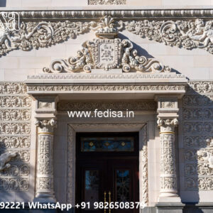 Classic House Design with Royal Decorative Details No-6076