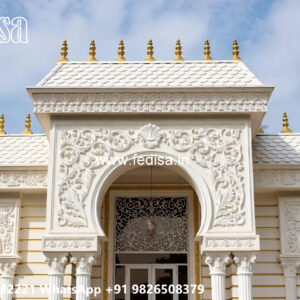Classic House Design with Beautiful Exterior Walls No-6084