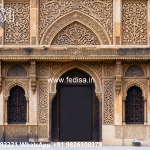 Classic House Design with Stylish Royal Interiors No-6088