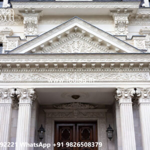 Classic House Design with Rich Marble Decor No-6106