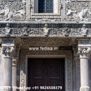 Classic House Design with Premium Garden Landscape No-6116
