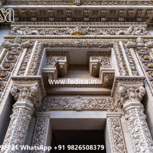 Classic House Design with Decorative Entry Door Ideas No-6117
