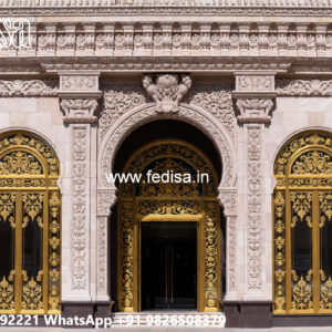 Classic House Design with Stylish Entrance Lighting No-6130