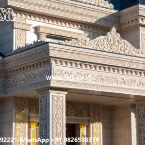 Classic House Design with Grand Living Room Concepts No-6135