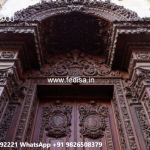 Classic House Design with Beautiful Exterior Gardens No-6139