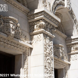 Classic House Design with Beautiful Architectural Features No-6150
