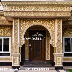 Classic Villa Design with Beautiful Garden Landscape No-6160