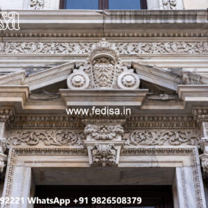 Elegant Classic Villa Design with Marble Finishes No-6165