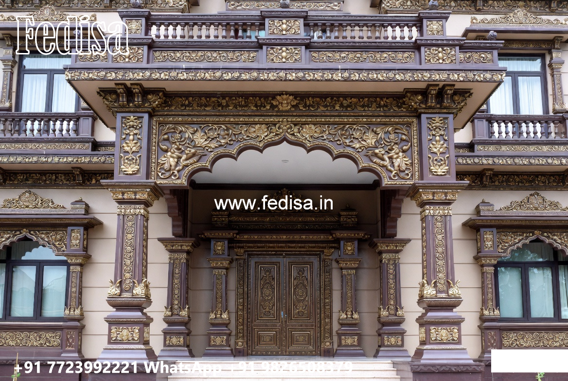Classic Villa Design with Rich Decorative Elements No-6177