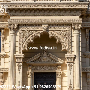 Classic Villa Design with Stylish Marble Flooring No-6182