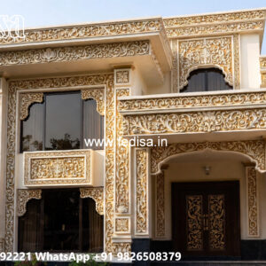 Classic Villa Design with Beautiful Terrace Spaces No-6184