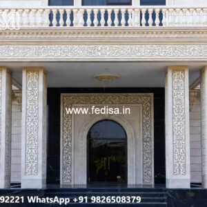 Classic Villa Design with Elegant Home Entrance No-6199