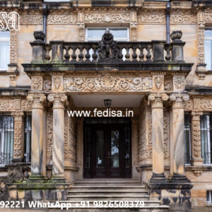 Classic Villa Design with Luxury Exterior Landscaping No-6219