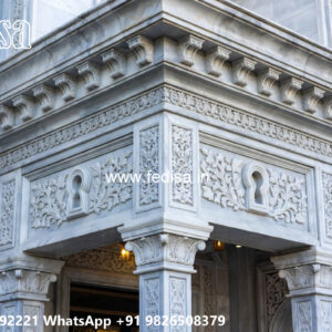 Classic Villa Design with Elegant Decorative Pillars No-6259