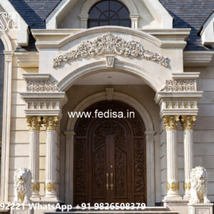 Classic Villa Design with Elegant Window Concepts No-6268