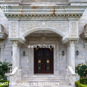 Classic Villa Design with Decorative Exterior Features No-6287