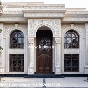 Classic Villa Design with Elegant Courtyard Inspiration No-6289