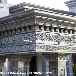 Luxury House Design with Wooden and Marble Finishes No-6321