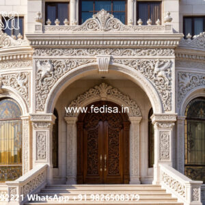 Luxury House Design with Double Height Living Area No-6330