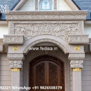 Luxury House Design with Elegant Marble Flooring No-6355