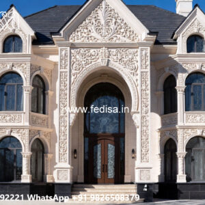 Modern Luxury House Design with Glass Facade No-6361