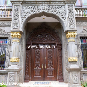 Classic House Design with Beautiful Wooden Details No-6462
