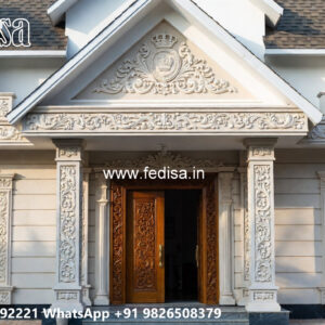 Classic House Design with Stylish Exterior Facade No-6466