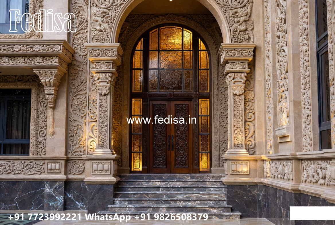 Classic House Design with Premium Marble Finishes No-6468