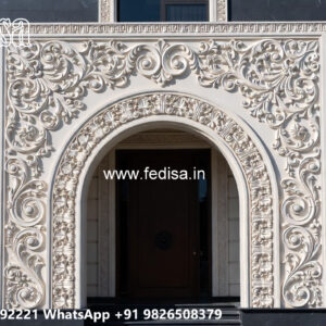 Classic House Design with Beautiful Garden Landscape No-6471