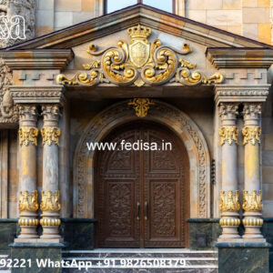 Luxury Classic House Design with Vintage Elegance No-6491