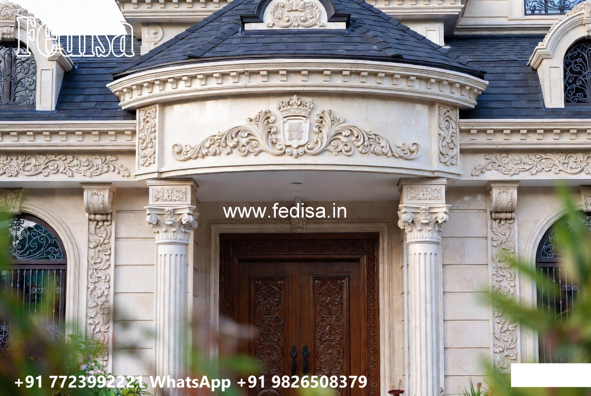 Beautiful Classic House Design with Elegant Details No-6494