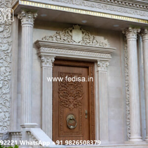 Classic House Design with Elegant Courtyard Ideas No-6506