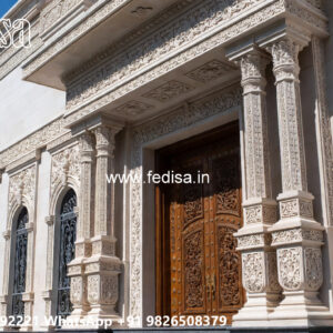 Elegant Classic House Design with Rich Architecture No-6520
