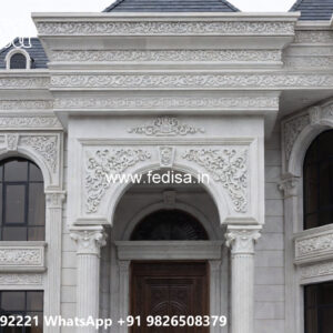 Classic House Design with Royal Decorative Details No-6526