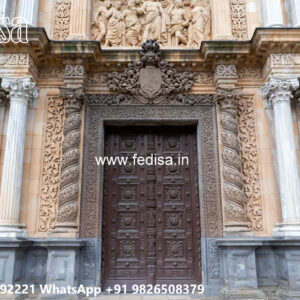 Classic House Design with Elegant Exterior Lighting No-6549