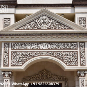 Classic House Design with Elegant Marble Staircase No-6574
