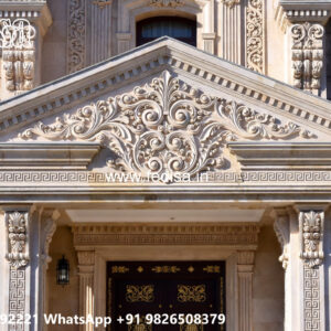 Classic House Design with Decorative Pillar Beauty No-6579