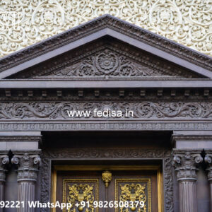 Classic House Design with Luxury Exterior Landscaping No-6581