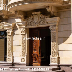 Classic House Design with Grand Living Room Concepts No-6585