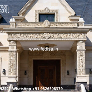 Classic House Design with Traditional Decorative Details No-6598
