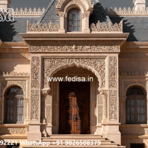 Classic House Design with Beautiful Architectural Features No-6600