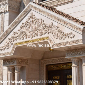 Elegant Classic Villa Design with Marble Finishes No-6615