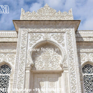 Classic Villa Design with Decorative Iron Railings No-6656